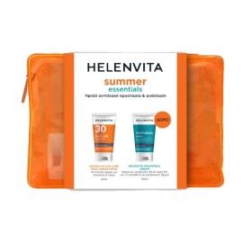 Helenvita Promo Sun Cream Αντηλιακή Κρέμα Προσώπου SPF30 50ml & Panthenol Cream Κρέμα Ενυδάτωσης & Ανάπλασης 50ml