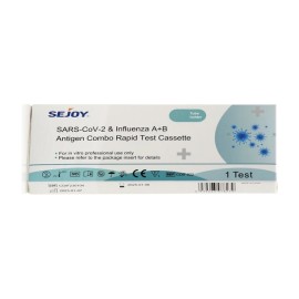 SEJOY SARS-CoV-2 & Influenza A+B Antigen Combo Rapid Test Cassette 1 τμχ