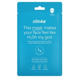 Clinea - Moisturizing Biocellulose Face Mask Μάσκα Προσώπου για Ενυδάτωση 1τμx