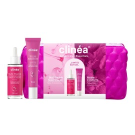 Clinea Promo Limited Edition Gift Set Anti-Wrinkle Essentials Multi Peptide Super Charger Oρός Προσώπου 30ml, Wrinkle InstaShrink Κρέμα Ματιών 15ml & Δώρο Νεσεσέρ