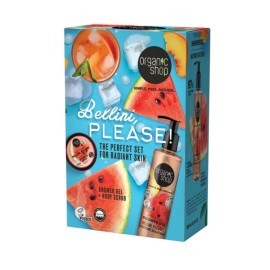 Organic Shop Promo Bellini Please! with Shower Gel, 280ml & Body Scrub, 100ml