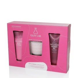 Youth Lab. Promo Spice Harmonie Anti-Stress Shower Gel, 200ml & Body Lotion, 200ml & Candle, 190g