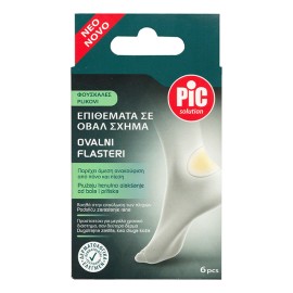 Pic Solution Cerotti Ovali Επιθέματα για Φουσκάλες Οβάλ 6τμχ