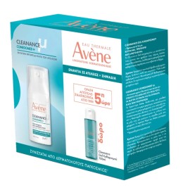 Avene Eau Thermale Promo Pack με Avene Cleanance Comedomed+ μ Κρέμα-Gel κατά των Ατελειών, 30ml & Δώρο Gel Καθαρισμού, 100ml
