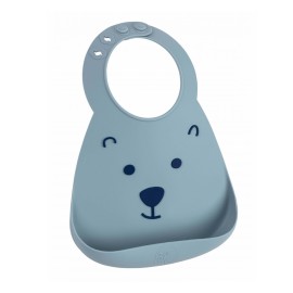 MAKE MY DAY - Baby Bib Purr-Fect Bear 6m+ | 1τμχ