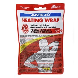 MASTER AID - Heating Wrap Θερμαντικό Οσφυϊκό Επίθεμα 39x14cm | 1τμχ