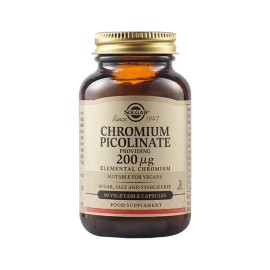 Solgar Chromium Picolinate 200μg 90veg.caps