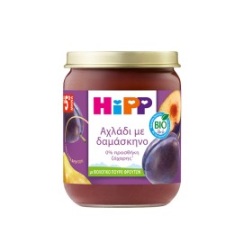 HIPP - Βρεφική φρουτόκρεμα Αχλάδι με δαμάσκηνο από 5ο μήνα | 160gr