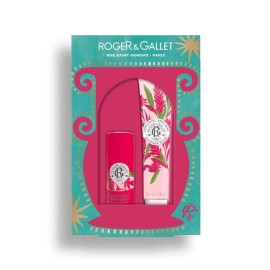 Roger & Gallet Promo Set Gingembre Rouge Hand Cream Ενυδατική Κρέμα Χεριών 30ml & Lip Balm Βάλσαμο Χειλιών 3.5gr