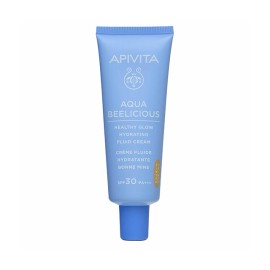 APIVITA - Aqua Beelicious Hydrating Fluid Cream Tinted με Λουλούδια & Μέλι SPF30 | 40ml