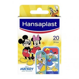 Hansaplast - Mickey & Friends Αυτοκόλλητα Παιδικά Τσερότα, 20 Strips