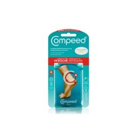 COMPEED - Μεσαία Επιθέματα Φτέρνας για Φουσκάλες από Σπορ | 5 τμχ