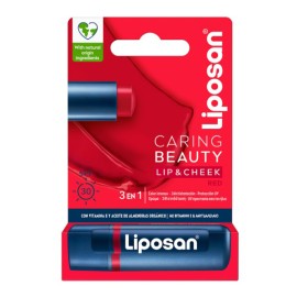 Liposan Caring Beauty Red Ενυδατικό Βάλσαμο Χειλιών SPF30, 4,8g