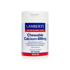 LAMBERTS - Chewable Calcium 400mg | 60tabs