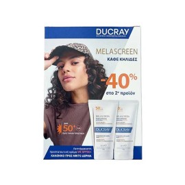 DUCRAY Melascreen UV Light Cream SPF50+ 2x50ml
