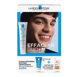 La Roche Posay Promo Effaclar Duo+M, 40ml & Effaclar Gel, 50ml & Anthelios UVMune 400 Oil Control Fluid Spf50+, 3ml