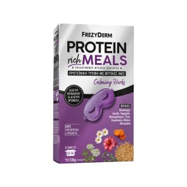 Frezyderm Protein Rich Meals Calming Herbs Πρωτεϊνική Τροφή με Φυτικές Ίνες & Αλεύρι Κριθαριού, Αλεύρι Ντίνκελ, Βότανα & Σπόρους, 2x165g