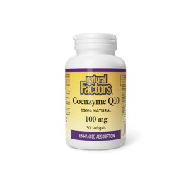 Natural Factors ΑCoenzyme Q10 100 mg 30softgels