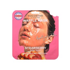 KOCOSTAR - Waffle Mask Strawberry | 1τμχ