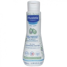 Mustela No rinse Cleansing Water, Νερό Καθαρισμού Χωρίς Ξέβγαλμα Με Αβοκάντο Βιολογικής Καλλιέργειας 100ml