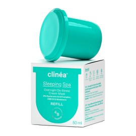 CLINEA - Sleeping Spa Κρέμα-μάσκα De-Stress Νυκτός Refill | 50ml