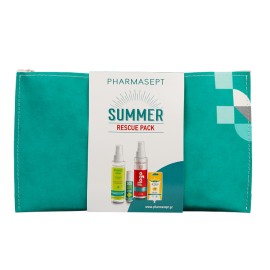 PHARMASEPT - Summer Rescue Pack Insect lotion (100ml) & Flogo Instant Calm Spray (100ml) & Sos After Bite Roll-On (15ml) & Arnica Cream Gel (15ml) 