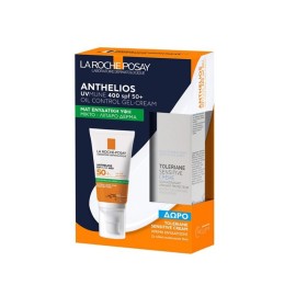 La Roche Posay Anthelios XL Anti-Shine Dry Touch Gel-Cream SPF50 50ml & ΔΩΡΟ Toleriane Sensitive Crème (15ml)