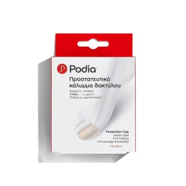 Podia Θήκη Γέλης για Προστασία Δακτύλων Μedium 2τμχ.