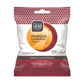 PharmaLead Propolis & Vitamin C Cough Candies Cinammon Flavor 40g