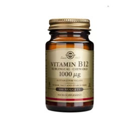 SOLGAR - Vitamin B12 1000mg | 100 υπογλώσσια δισκία