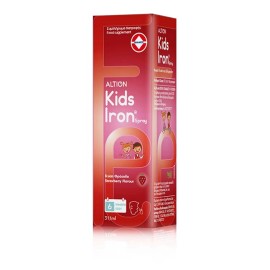 Altion Kids Iron Spray με Γεύση Φράουλα, 31.1ml