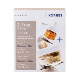 KORRES - Promo Black Pine 2-Step Firm Boost 4D Bounce Firming Moisturizer (40ml) & 4D Sculpt & Lift Serum (15ml)