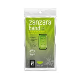 ZANZARA - Εντομοαπωθητικό Βραχιόλι Πράσινό (S/M)