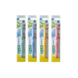 GUM - 213 Baby 0-2 years Οδοντόβουρτσα Ροζ | 1τμχ