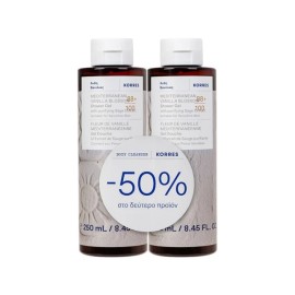 Korres Set Άνθη Βανίλιας Αφρόλουτρο 2x250ml -50% στο Δεύτερο Προϊόν