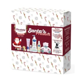 MUSTELA - Santas Present Gentle Cleansing Gel (500ml) & Baby Oil Spray (100ml) & 123 Vitamin Barrier Cream (50ml) & Gentle Cleansing Gel (50ml) ΔΩΡΟ το Αρκουδάκι