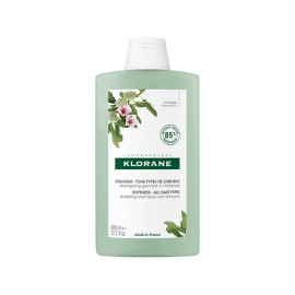 Klorane Σαμπουάν Όγκου & Λείανσης με Αμύγδαλο, 400 ml