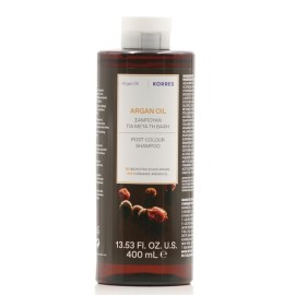 Korres Argan Oil Σαμπουάν Αναδόμησης/Θρέψης & Ενυδάτωσης για Βαμμένα Μαλλιά 400ml