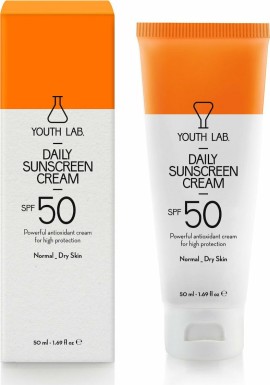 YOUTH LAB - Daily Sunscreen Cream SPF50 Normal To Dry Skin | 30ml