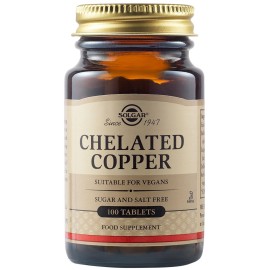 SOLGAR - Chelated Copper 2.5mg | 100 tabs