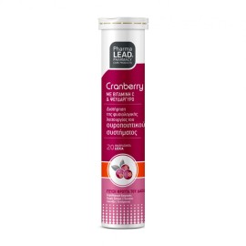 PharmaLead Cranberry 500mg 20 Αναβράζοντα Δισκία
