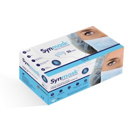 SYNMASK - Μάσκες Χειρουργικές 3ply Type | 50τμχ