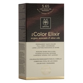 APIVITA - My Color Elixir 5.65 Καστανό Ανοιχτό Κόκκινο Μαονί
