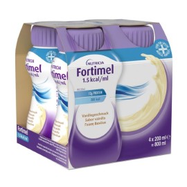 Nutricia Fortimel Extra, Υπερπρωτεϊνικό Ρόφημα Βανίλια 4x200ml