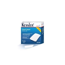 KESSLER - Stericlean Αποστειρωμένες Γάζες 15x15cm | 12τμχ