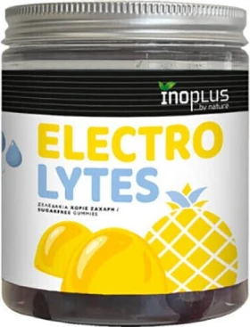 InoPlus Electrolytes Gummies Ηλεκτρολύτες με γεύση Ανανά 60 ζελεδάκια
