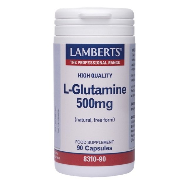 LAMBERTS - L-Glutamine 500mg | 90caps