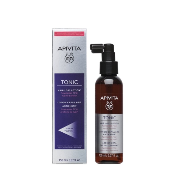 APIVITA - Tonic Hair Loss Lotion με Hippophae TC & Πρωτεΐνες Λουπίνου | 150ml