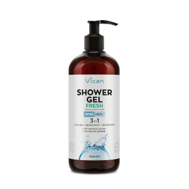 VICAN - Wise Men Shower Gel Fresh 3in1 |500ml