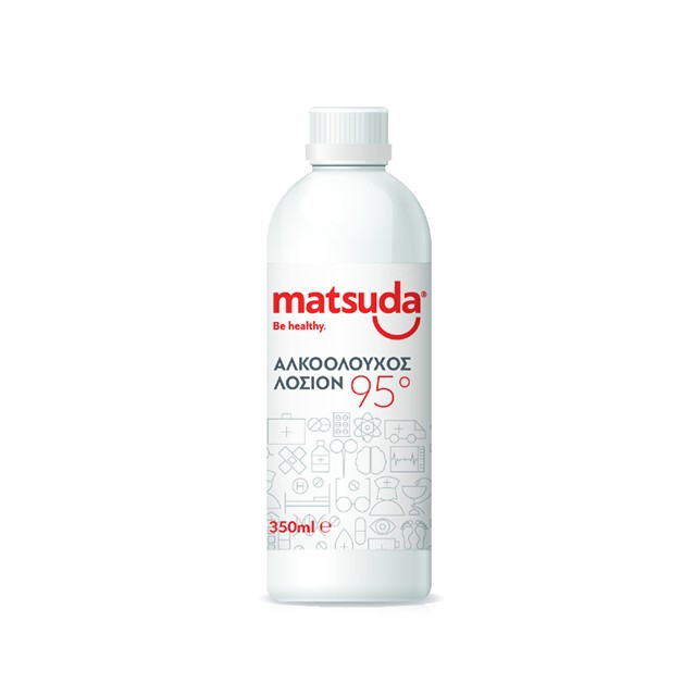 MATSUDA - Οινόπνευμα Αλκοολούχος Λοσιόν 95 Βαθμών |350ml